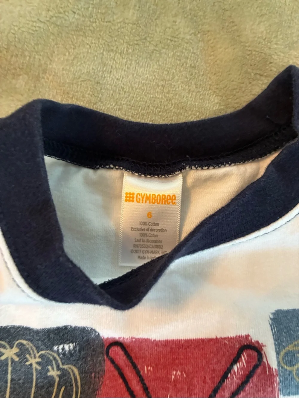 Bundle of 2 Boys Outfits… One Size 5T & One Size 6. Shirts are Gymboree Brand.